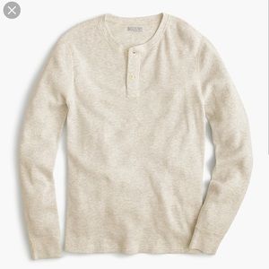 JCrew Wallace & Barnes Thermal Henley